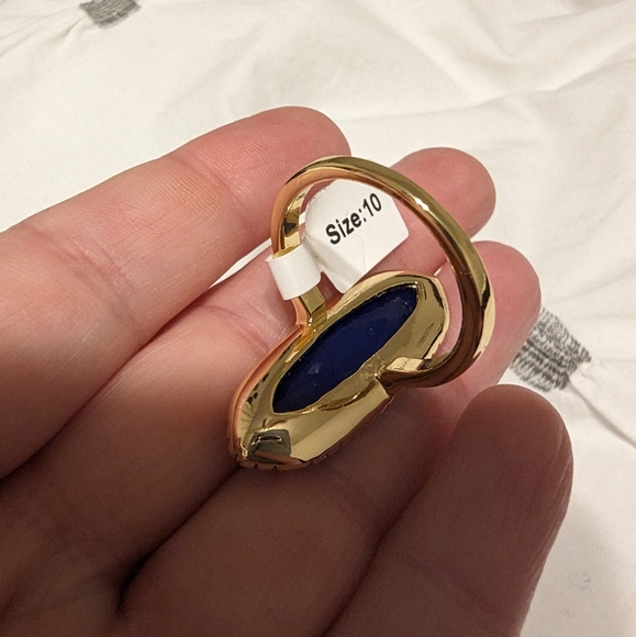 NWT Park Lane Bleu Cocktail Ring - Size 10 - Picture 4 of 4